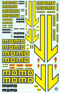 Village Decal 1/43 1/32 1/24 MOMO decal from Japan 12127 - Picture 1 of 1