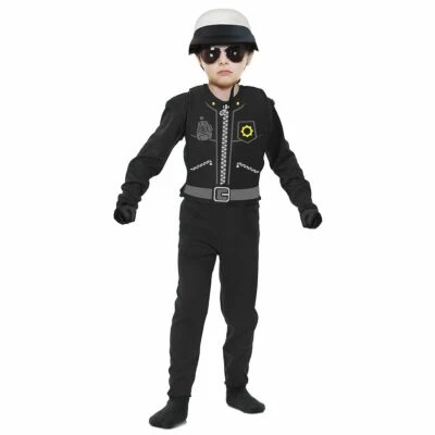 Bad Cop Costume Kids Toddler Police Halloween Fancy Dress NEW - Image 1 of 4