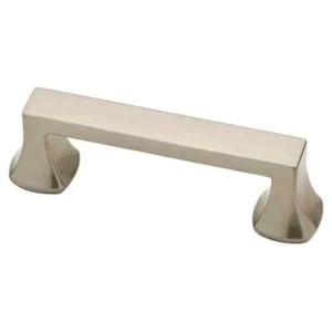 Lot Of 10 Liberty Mandara 3 in. Center Satin Nickel Cabinet Drawer Pulls - Picture 1 of 4