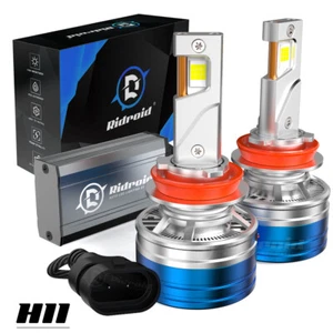 Kit de conversión de faros LED H11 6000K súper blanco 36000LM 160W - Imagen 1 de 13