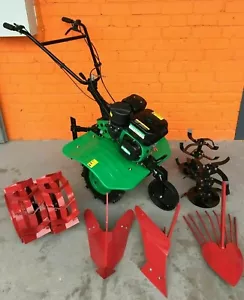 Einachsschlepper Motoreinachser Einachser Motorhacke Gartenfräse 7.5PS + Zubehör - Bild 1 von 9