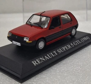 Renault Clio 3 RS Gordini 2009 Blue with White Stripes 1:43 Spark SUPER RARE! - Picture 1 of 18