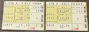 Tablos de 2 entradas America In Concert 1973 Felt Forum NYC Ventura Highway - Imagen 1 de 2