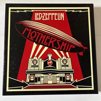 LED Zeppelin Mothership 4LP Vinyl Box Set With Booklet Beautiful Foto 1 de 4