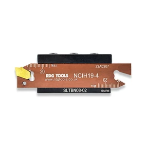 8MM INDEXABLE PARTING SYSTEM WITH 19/4MM BLADE AND 4MM PARTING INSERT RDGTOOLS - Picture 1 of 3