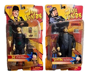 Big Blast Jay and Silent Bob Talking Action Figures vintage 1998 NEW Sealed. - Picture 1 of 16
