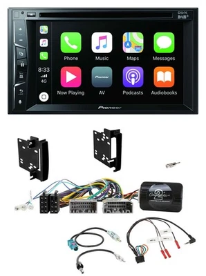 Pioneer Lenkrad USB DVD Bluetooth DAB 2DIN Autoradio für Chrysler Dodge Jeep - Bild 1 von 4