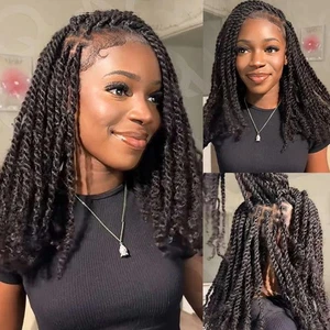 Afro Kinkys Bulk Echthaar für Dreadlocks Extensions Repair Locs, Twist BH - Bild 1 von 6