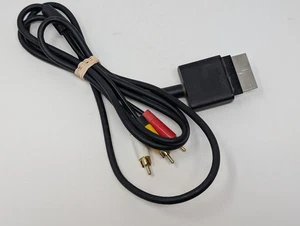 Xbox 360 RCA/AV Composite Video Audio cable Official OEM - Picture 1 of 1