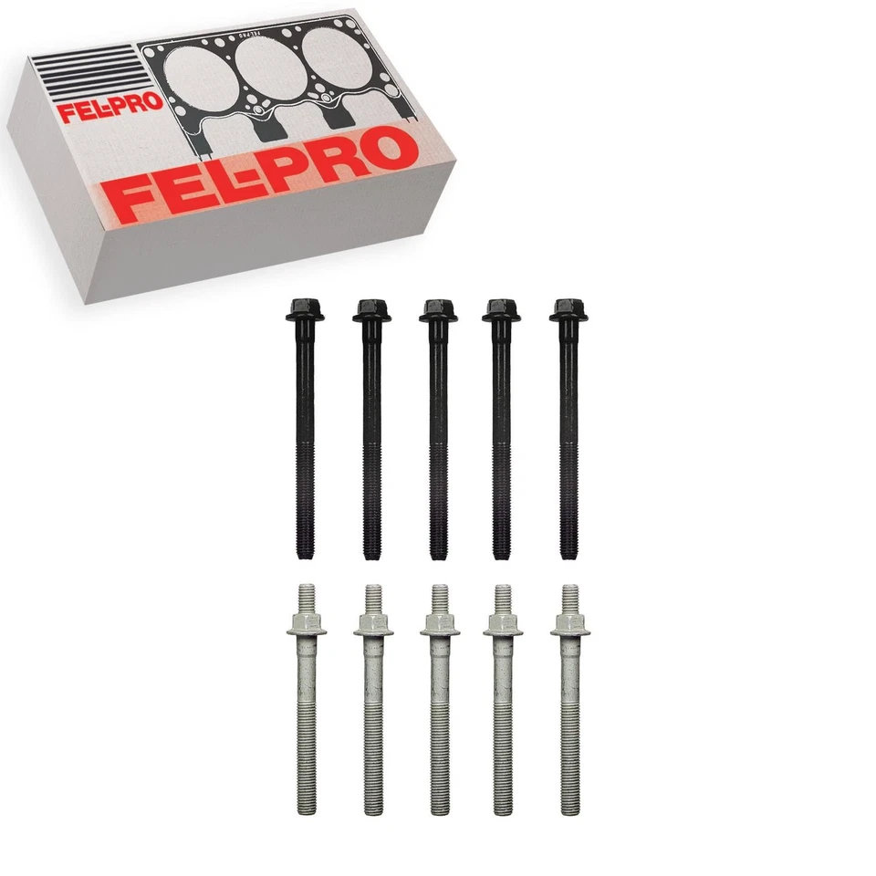 Juego de pernos de culata de motor Fel-Pro para Chevrolet Cavalier 1995-1997 2,2 L L L4 Foto 1 de 1