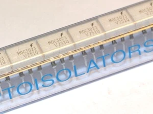 MOC3023VM Optocoupler Triac ACOUT 1CH 400VDRM DIP6 MOC3023 Fairchild [QYT=10pcs] - Picture 1 of 1