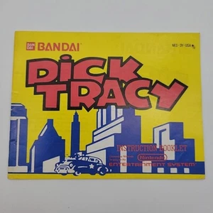 Dick Tracy NES Instruction Manual - Picture 1 of 2