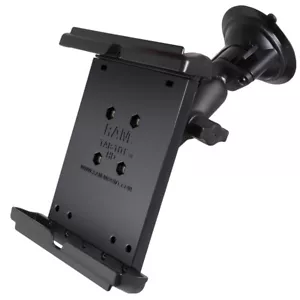 RAM Twist-Lock Suction Cup Mount w/ Tab-Tite Cradle f/ 8" Tablet, Fits iPad Mini - Picture 1 of 1