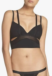 Cosabella Bisou Panel Cropped Cami BH Schwarz Gr. Small Top Zustand - Bild 1 von 8