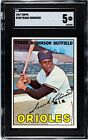 Frank Robinson HOF 1967 Topps #100 SGC 5 EX Orioles outfield