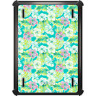 Otterbox Defender For Ipad Pro / Air / Mini - Preppy Green Pink White Flowers