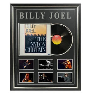 BILLY JOEL – THE NYLON CURTAIN Hand Signed & Framed Album Cover - Picture 1 of 1
