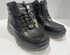 Deer Stags Genuine leather Moc Lace Up Thinsulate Boots Men’s Size 10M - Picture 1 of 10
