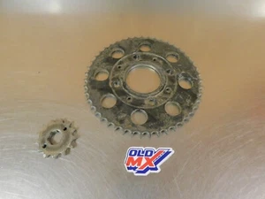 Couronne + pignon Honda 125 XLS - Foto 1 di 3