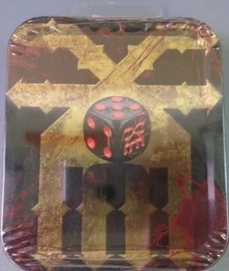 Unreleased Games Workshop Warhammer The End Times Chaos Dice Khorne Tin BNIB New - Picture 1 of 4