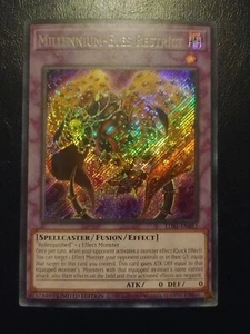 Yu-Gi-Oh! TARJETA HOLO SECRETA RARA MILLENNIUM-EYES RESTRINGIR LDS1-EN051 CASI NUEVA - Imagen 1 de 3
