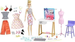 Barbie Muñeca de Diseñador de Moda y 25+ Accesorios, Juego de Estudio - Imagen 1 de 6