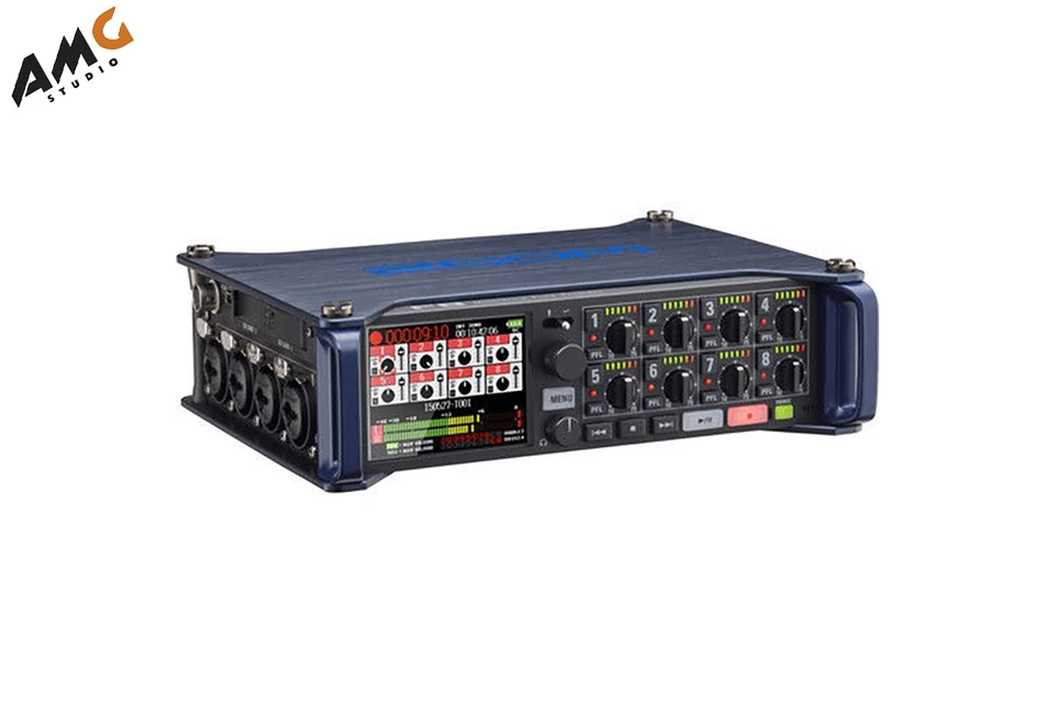 Zoom F8 Digital Multi-Track Field Recorder/Mixer For Sound - Image 1 of 4
