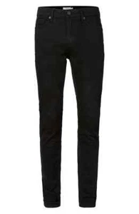 TOPMAN BLACK STRETCH SKINNY JEANS TG 30 - Imagen 1 de 7