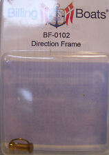 Billing Boats Accessory BF-0102 - 1 x 21mm Brass Ships Direction Frame 1st post
