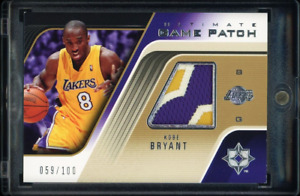 Kobe Bryant 2004 Upper Deck Ultimate Collection Ultimate Game Patch /100 Lakers