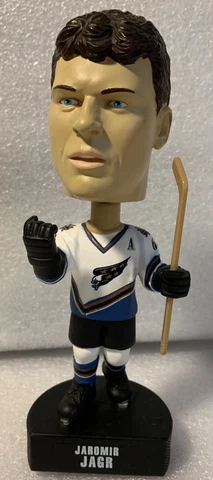Vintage Jaromir Jagr #68 Bobblehead Washington Capitals Figure 2002 Upper Deck Cover