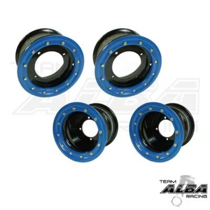 TRX 350EX 250EX Front   Rear Wheels  Beadlock 10x5 9x8 Alba Racing  BL 41 - Picture 1 of 1