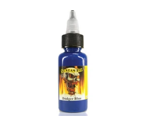 SCREAM TATTOO INK Bright Vibrant Solid Color Black Pigment (Select Color & Size) - Picture 1 of 8