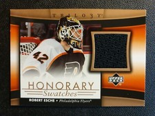 2005-06 UD Trilogy Honorary Swatches HS-RE Robert Esche