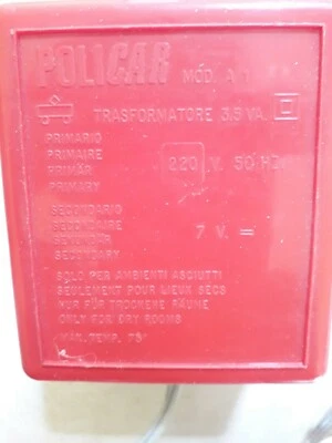 Policar A1 DROMOCAR TRASFORMATORE PISTA ELETTRICARE PILISTIL SEBINO TONKA - Immagine 1 di 4