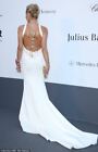 ROBERTO CAVALLI NWT Gold Snake with Chain Open Back Sexy Gown IT38