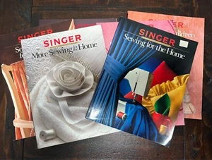 Singer Sewing Reference Library Book Bundle Soft Cover - Lot of 6 - Picture 1 of 8