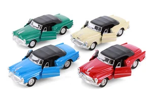 BOX OF 12 1953 BUICK SKYLARK CONVERTIBLE SOFTTOP 1/34 DIECAST CAR WELLY 43664H/D - Picture 1 of 6