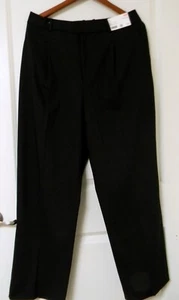 Uniqlo schwarze plissierte weite Hose Damen XL Taille 32-33inch - Bild 1 von 6