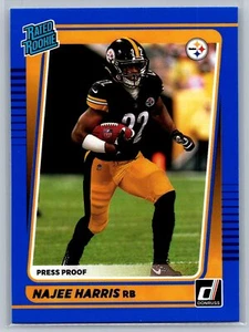 2021 Donruss #259 Najee Harris  Press Proof Blue - Picture 1 of 2