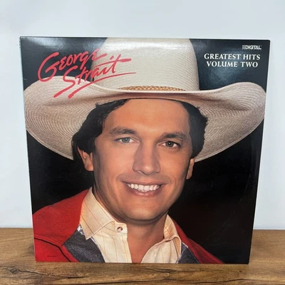 George Strait Greatest Hits Volume Two LP 1987 MCA Records 42035 Country Rock - Image 1 of 4