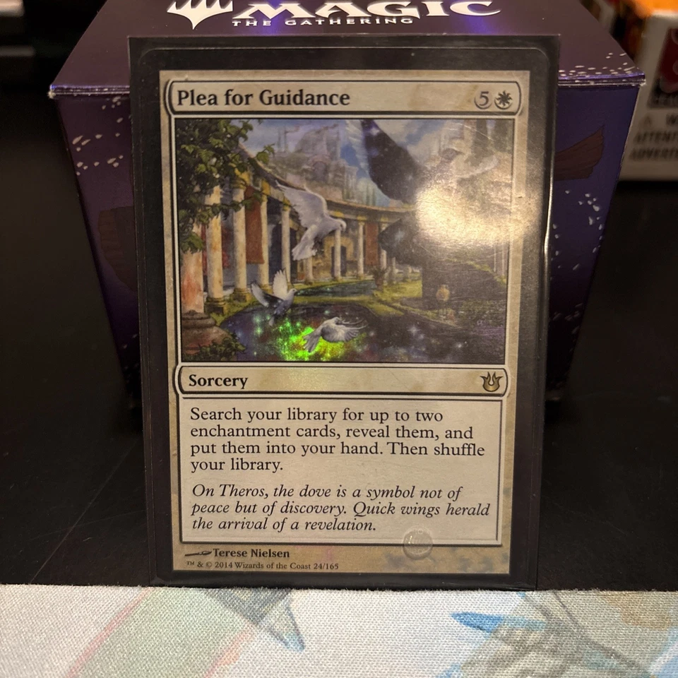 MTG x1 Plea for Guidance Born of the Gods Foil LP - Image 1 of 1