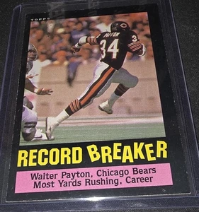 1985 Topps - Record Breaker Walter Payton #6 - Bild 1 von 6