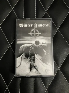 Winter Funeral Filled With Despair Sathanas Cassette Tape Black Metal Rare - Picture 1 of 6