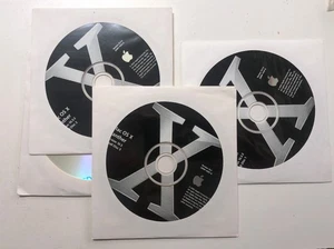 Apple Mac OS X Panther 10.3 Macintosh computer Software Install Cd Discs RARE! - Photo 1/1
