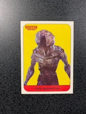 2018 Topps Stranger Things The Monster Sticker 20 of 20 - Image 1 of 2