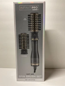 INFINITIPRO BY CONAIR Hot Air Styling Brush Set with 2-Inch and 1.5-Inch Bristle - Picture 1 of 15