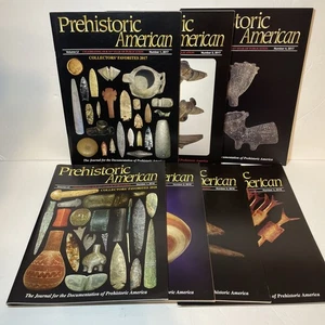 PREHISTORIC AMERICAN Artifacts Magazine 2017-2018; 7 Ausgaben Indianer - Bild 1 von 16