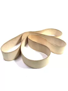 2-Super Strop Leder Honing Schärfen Polieren Strop Gürtel passt 2 x 42"" Gürtelschleifer - Bild 1 von 7