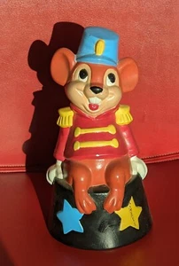 Vtg Ceramic Timothy Mouse Walt Disney Productions Figurine Hobbyist Nursery Art - Picture 1 of 10